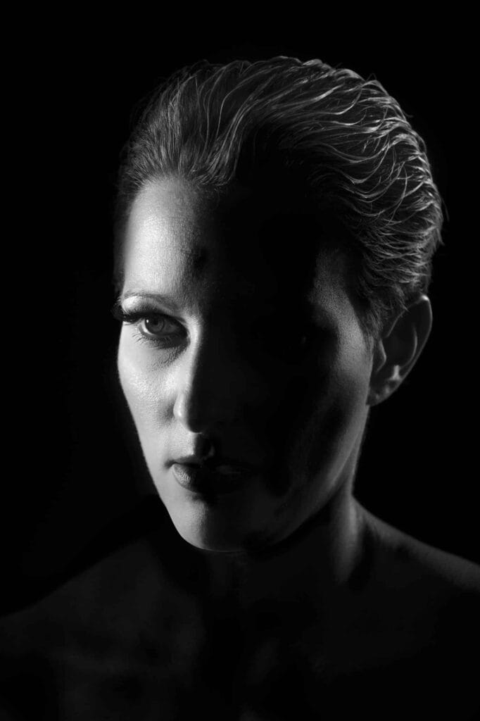 Shooting portrait artistique