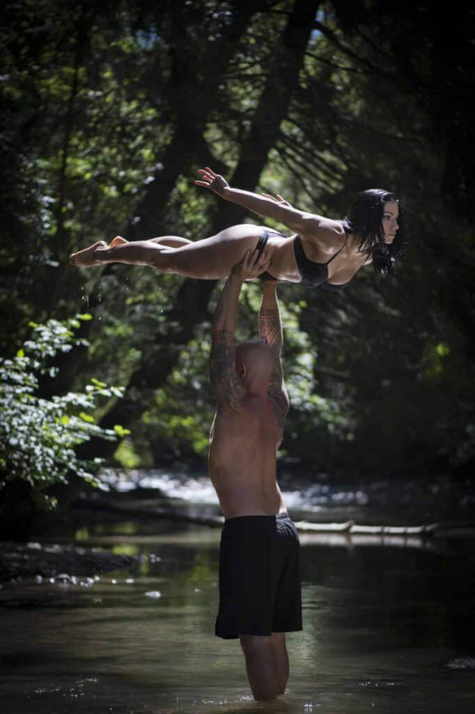 Shooting souplesse en foret