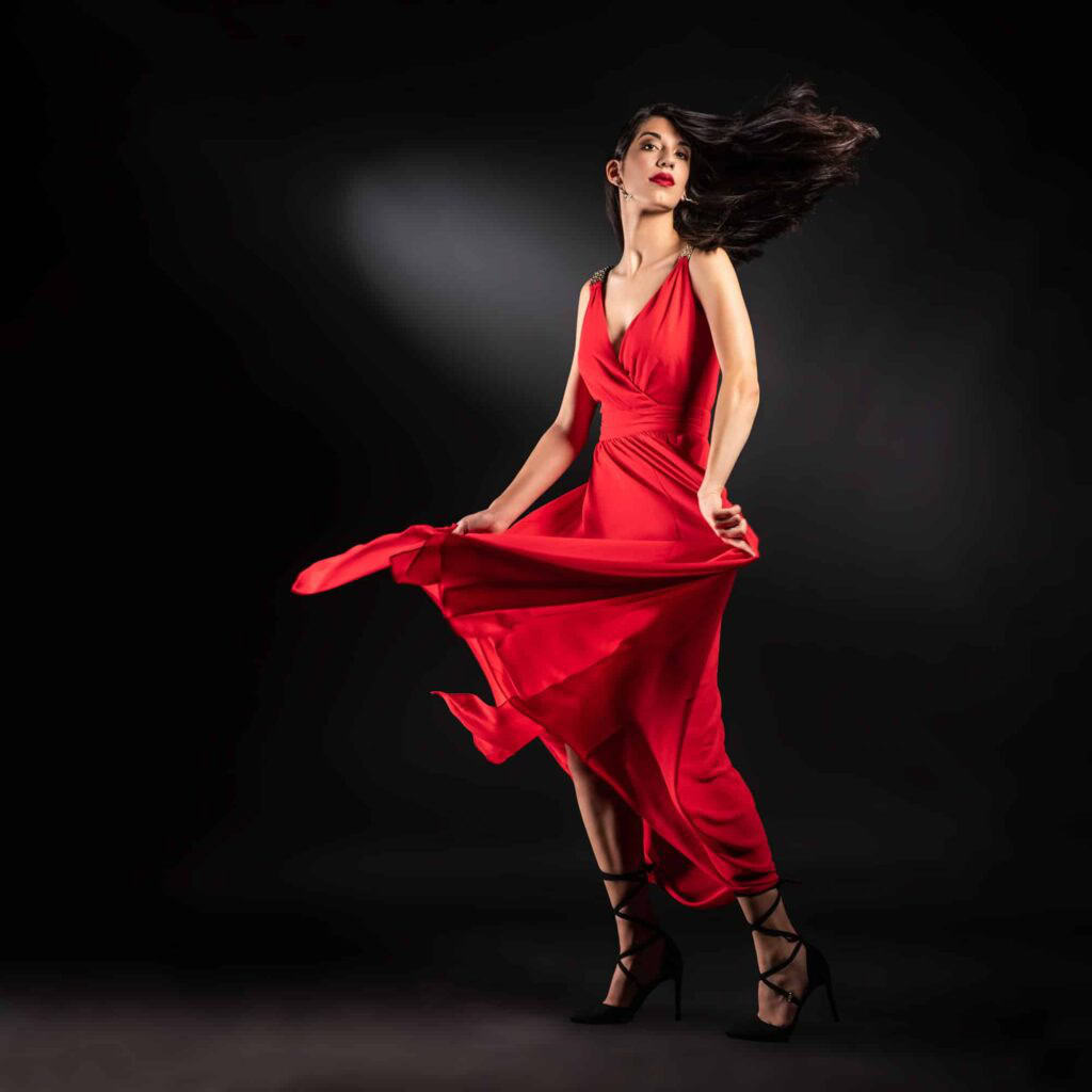 Shooting commercial élégance