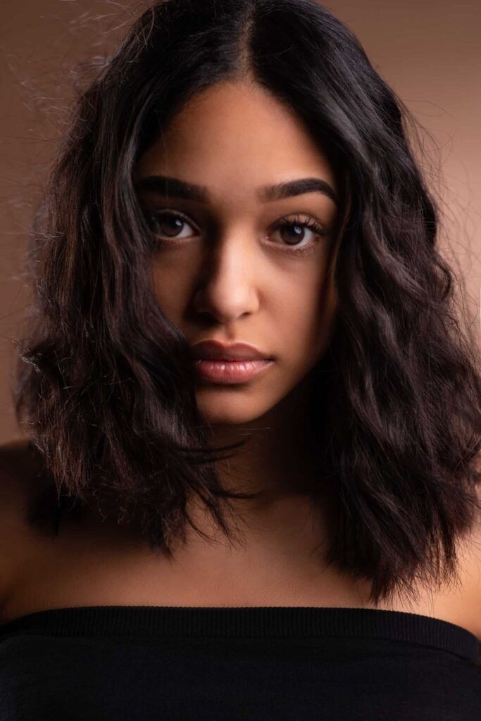 Shooting portrait beauty