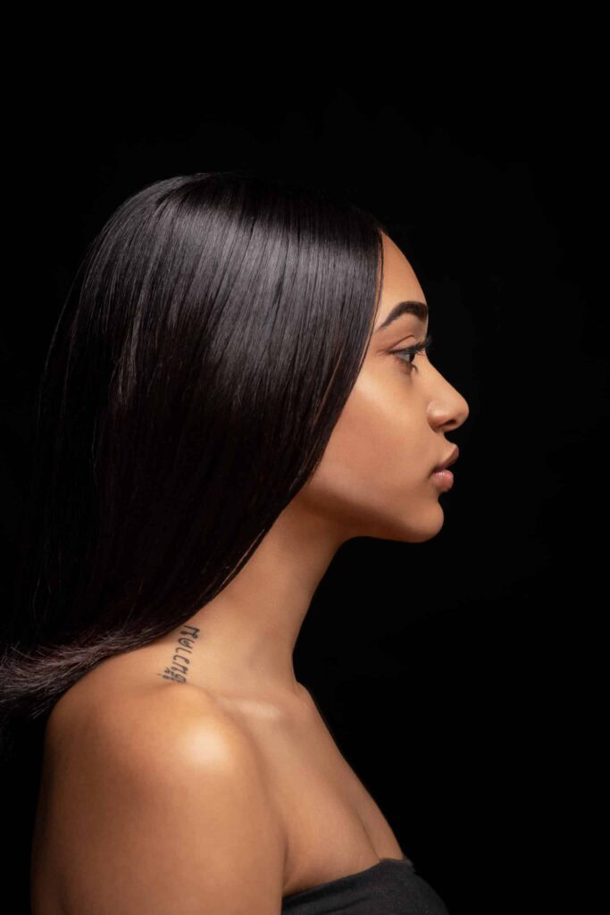 Shooting portrait beauty