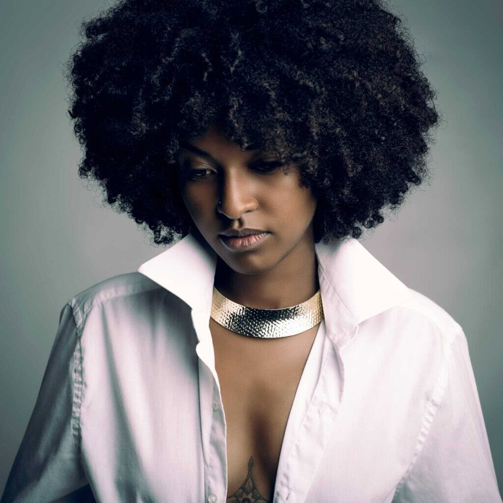 Shooting portrait beauty