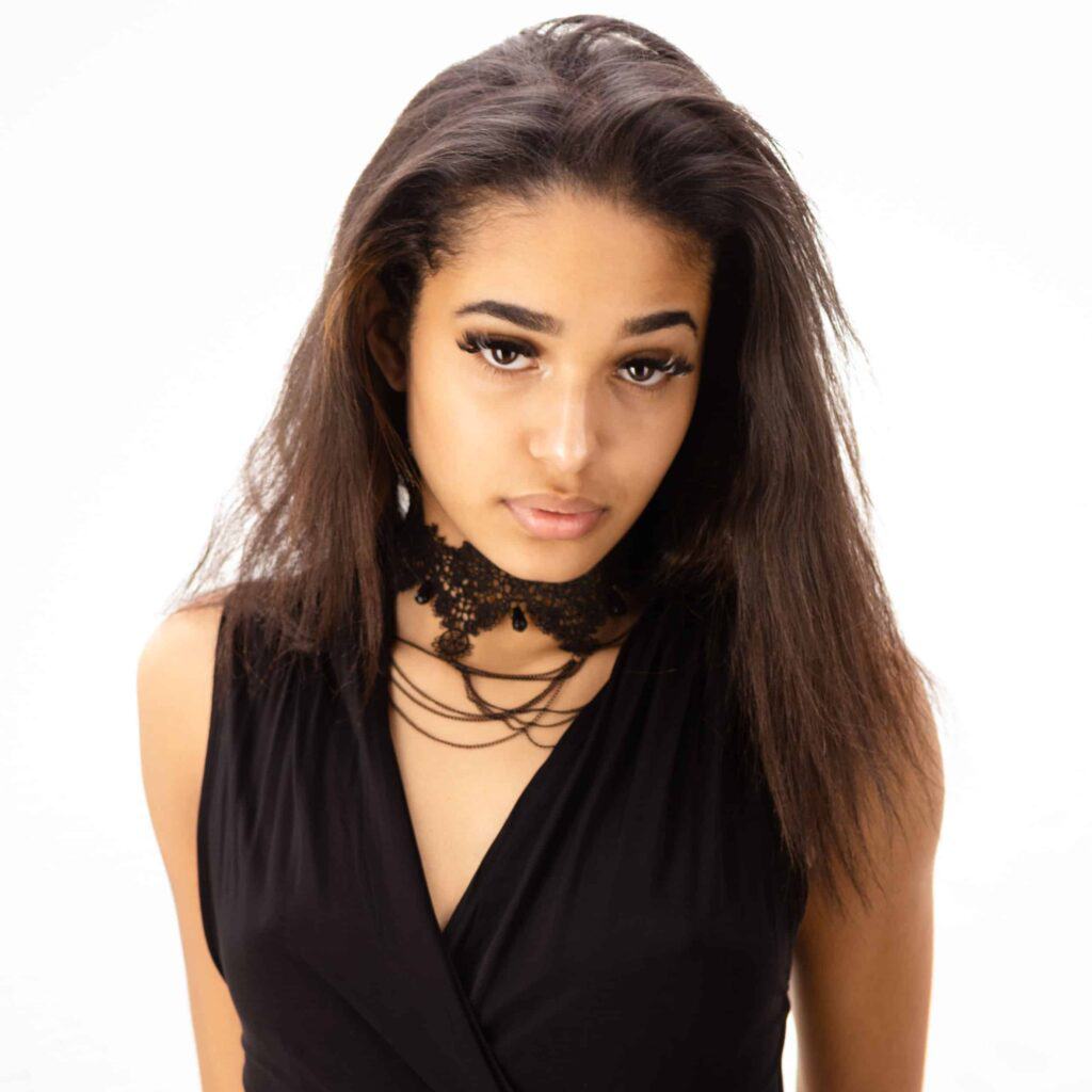 Shooting portrait beauty