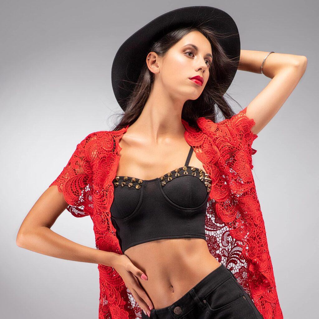 Shooting portrait beauty