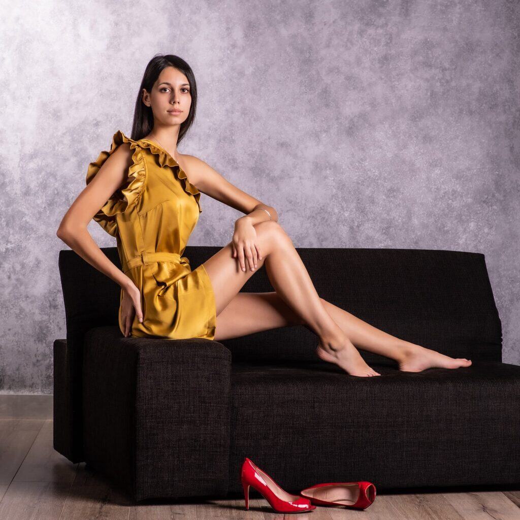 Shooting création de styliste