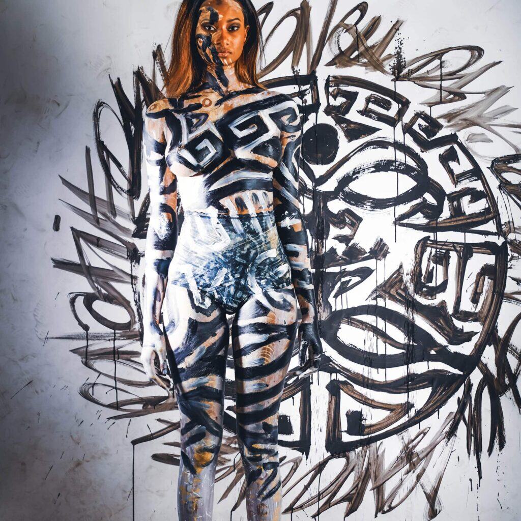 shooting bodypainting