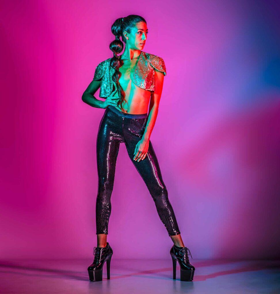 Shooting Book model femme