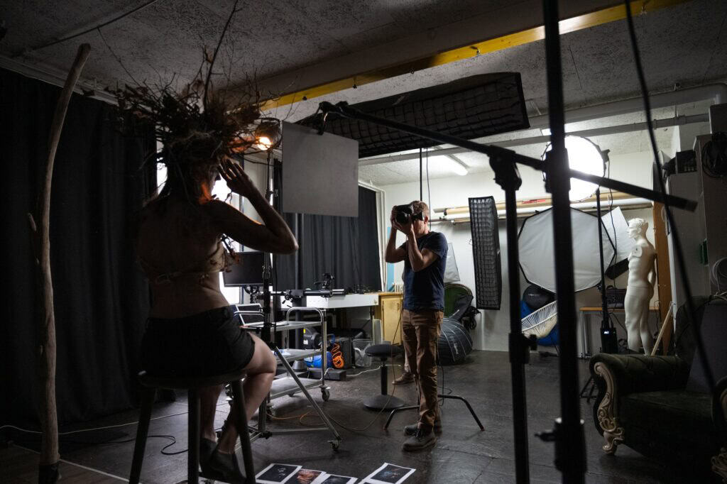 Backstage Studio Photo