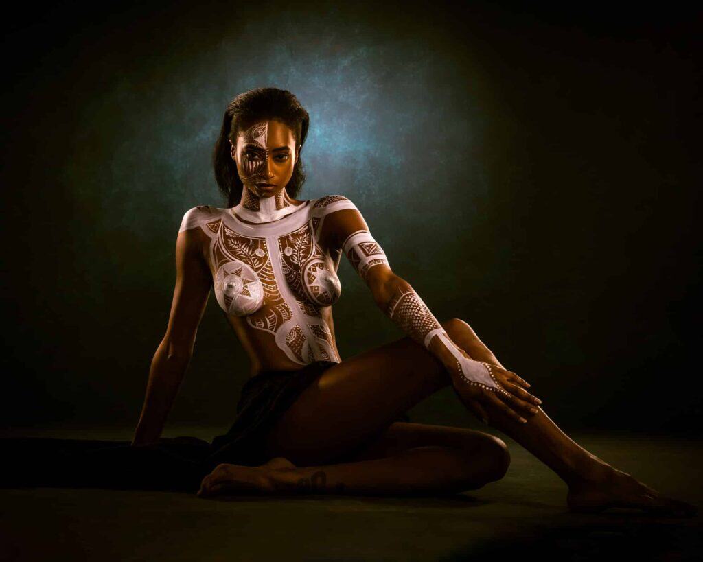 shooting bodypainting