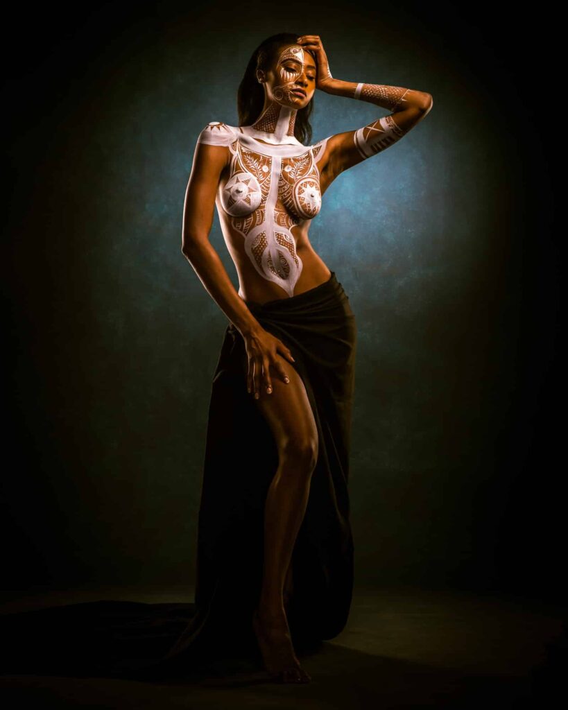 shooting bodypainting