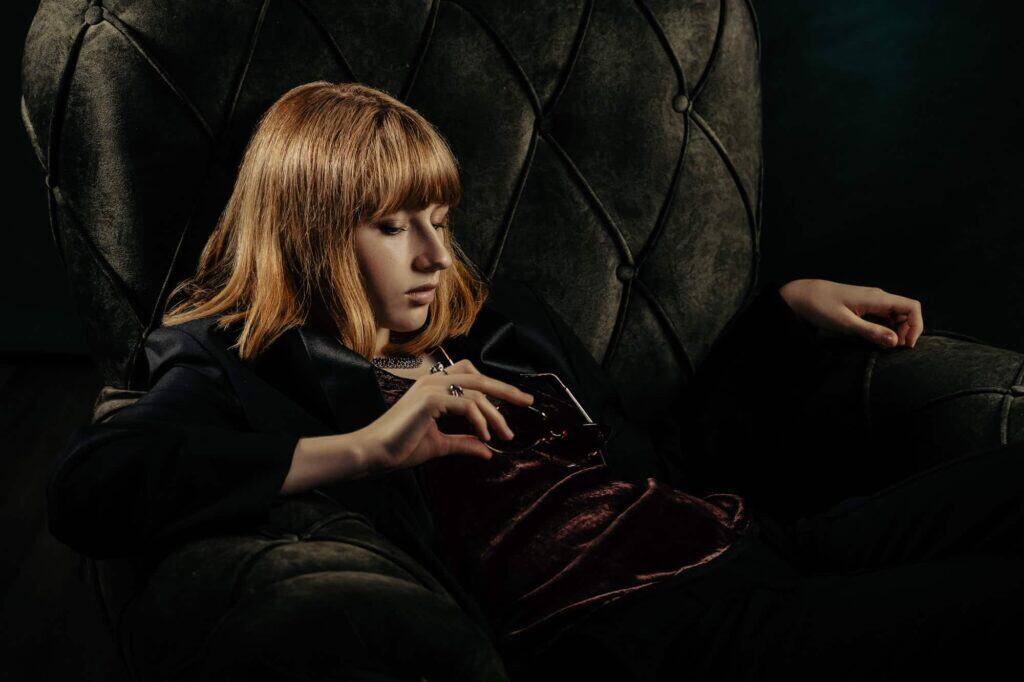 Shooting Book model teen