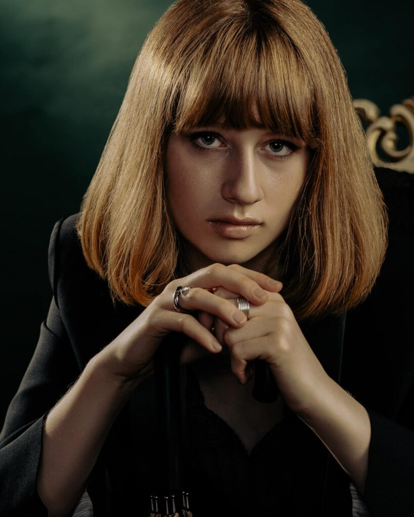 Shooting portrait beauty