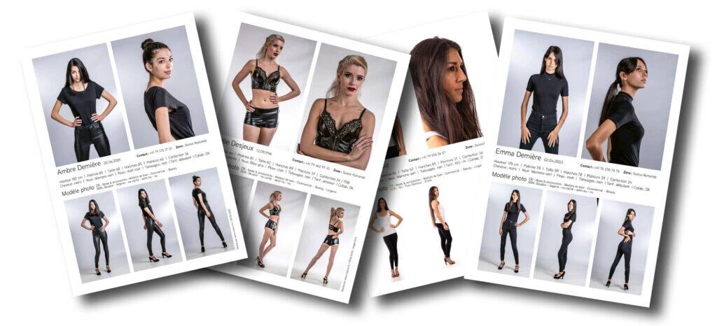 Exemples de fiches mannequins