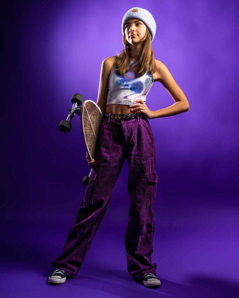 Shooting Book model teen