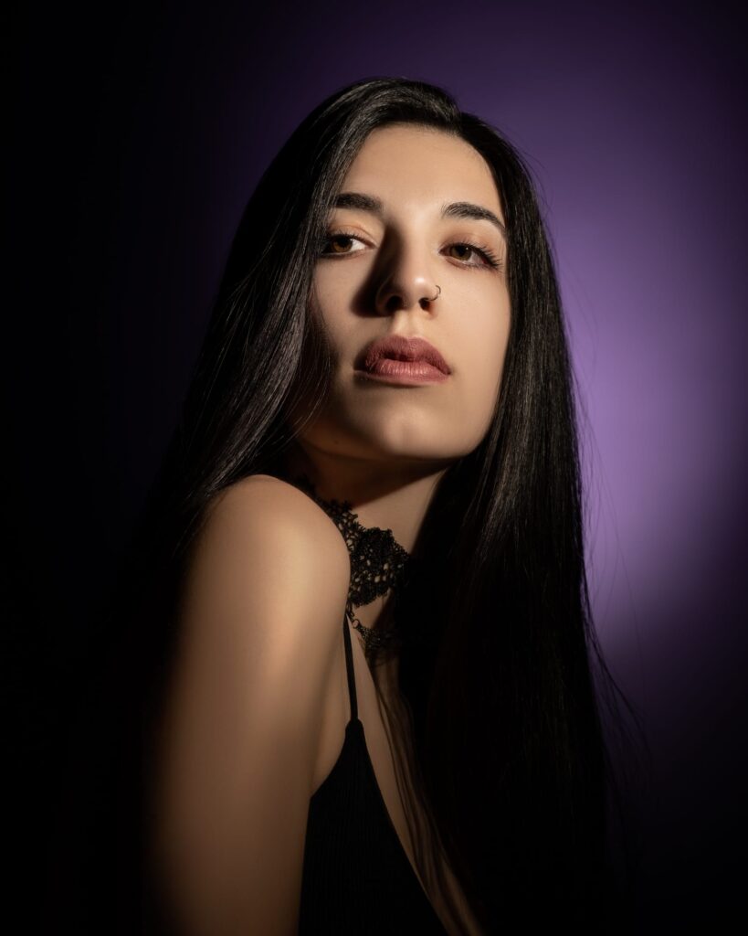 Shooting portrait beauty