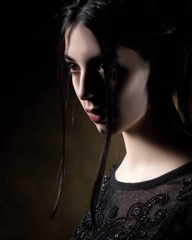 Shooting portrait beauty