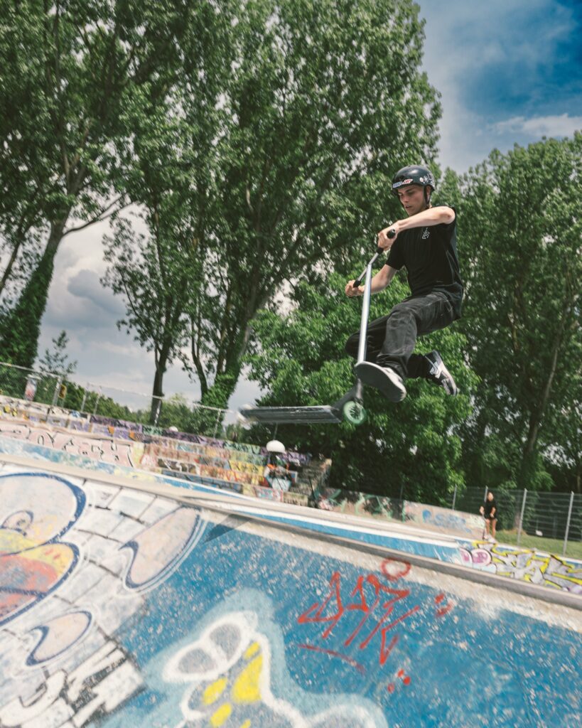 Shooting éditorial de sportifs