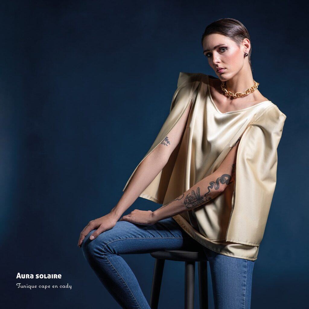 Shooting création de styliste