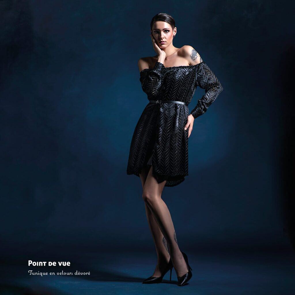 Shooting création de styliste