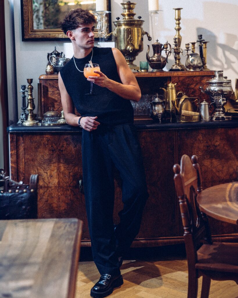 Shooting Book model homme