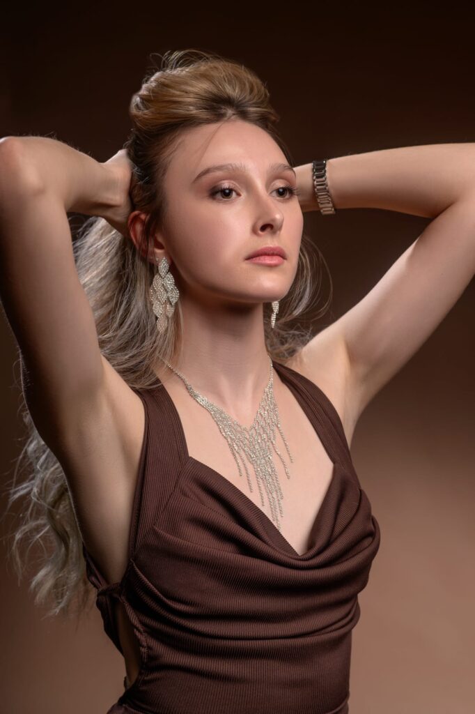 Shooting portrait beauty