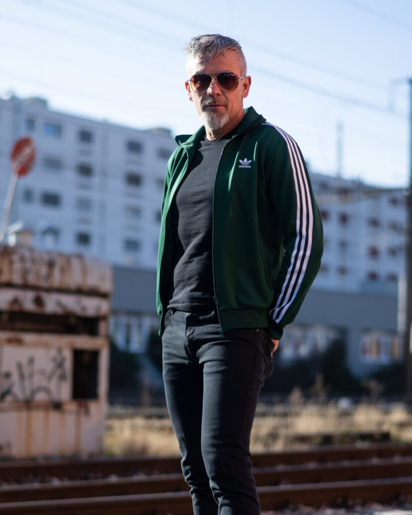 Shooting commercial style urbain