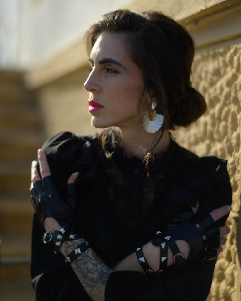 Shooting portrait beauty