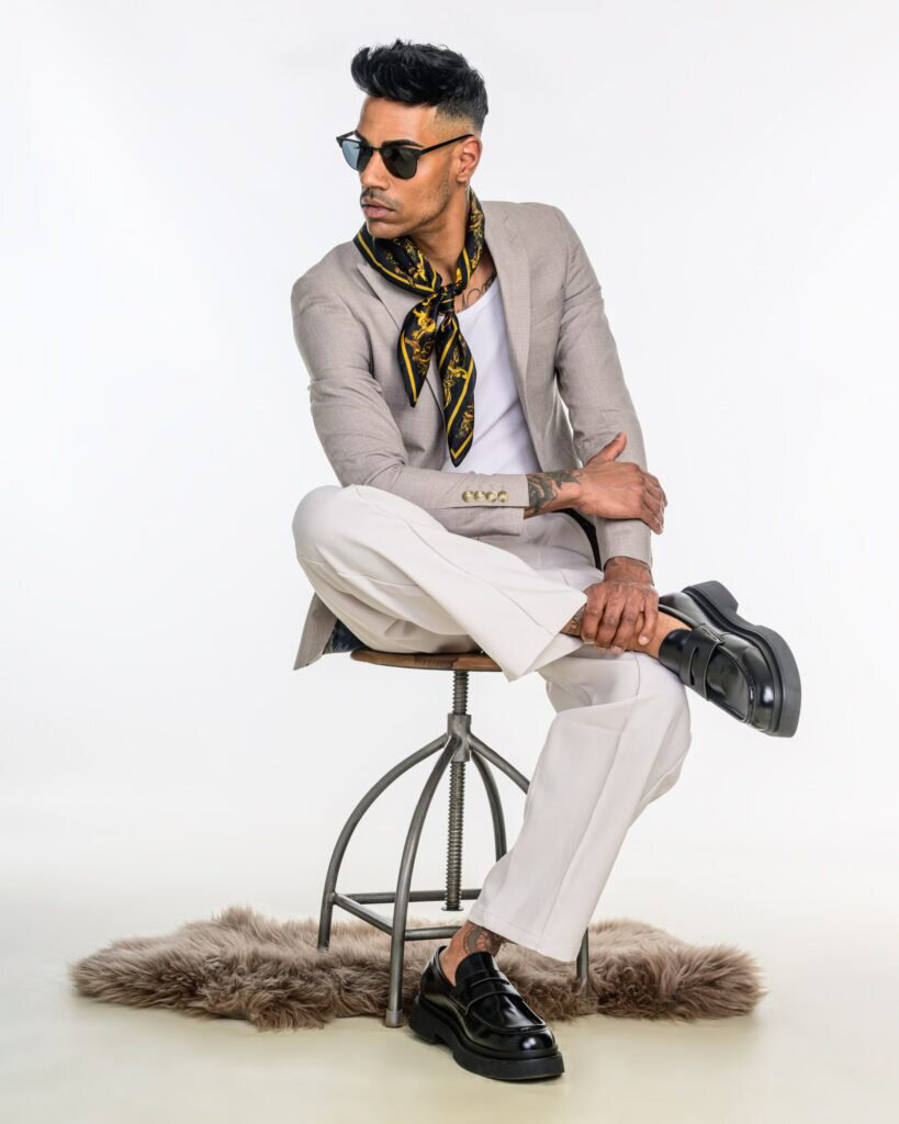 Shooting Book model homme