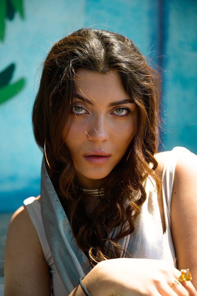 Shooting portrait beauty