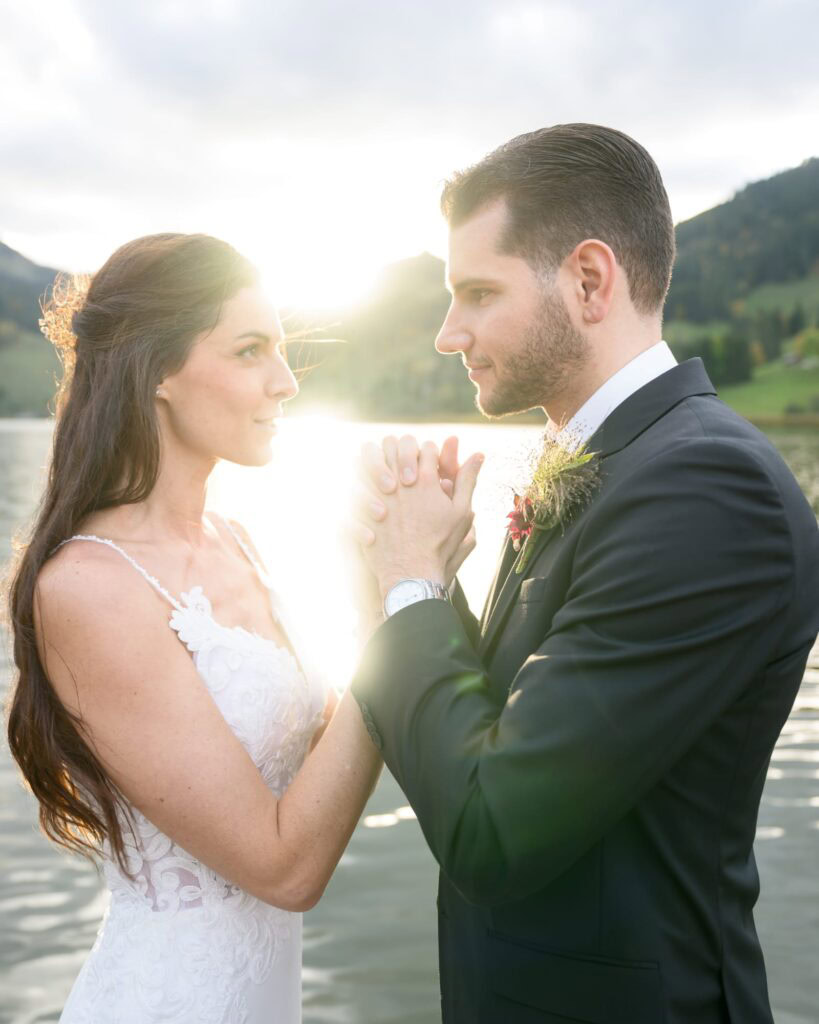 Shooting pour portraits de mariés et mode matrimoniale