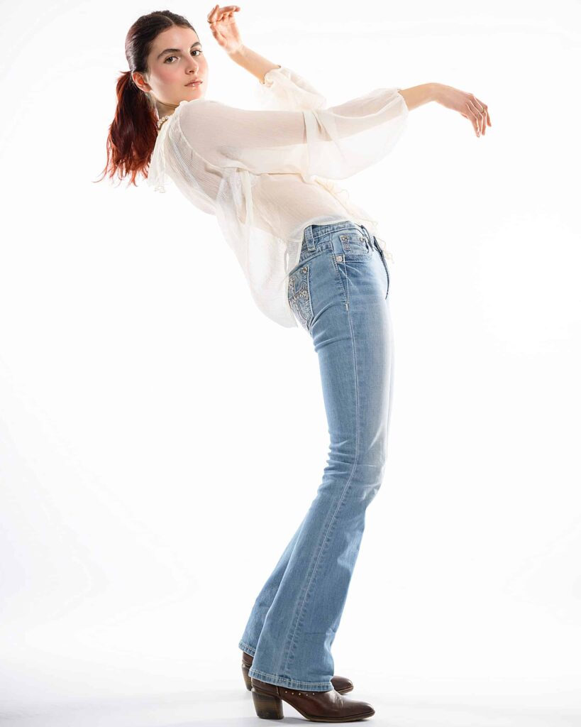 Shooting Book model teen