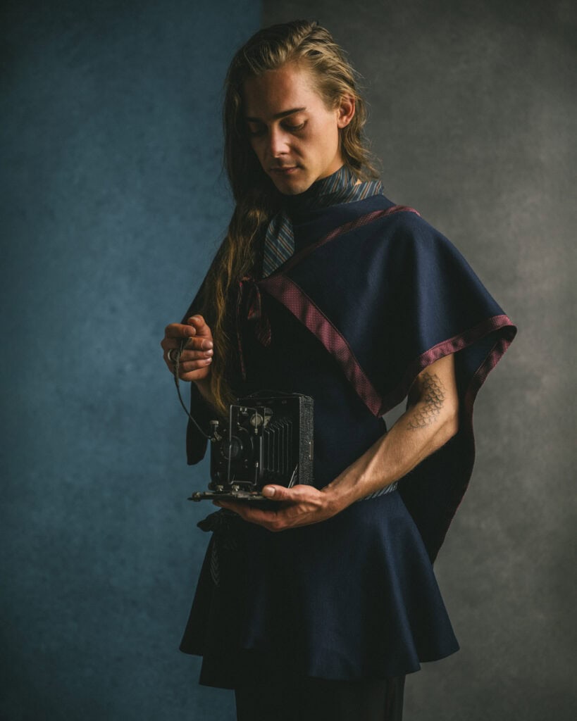 Shooting création de styliste