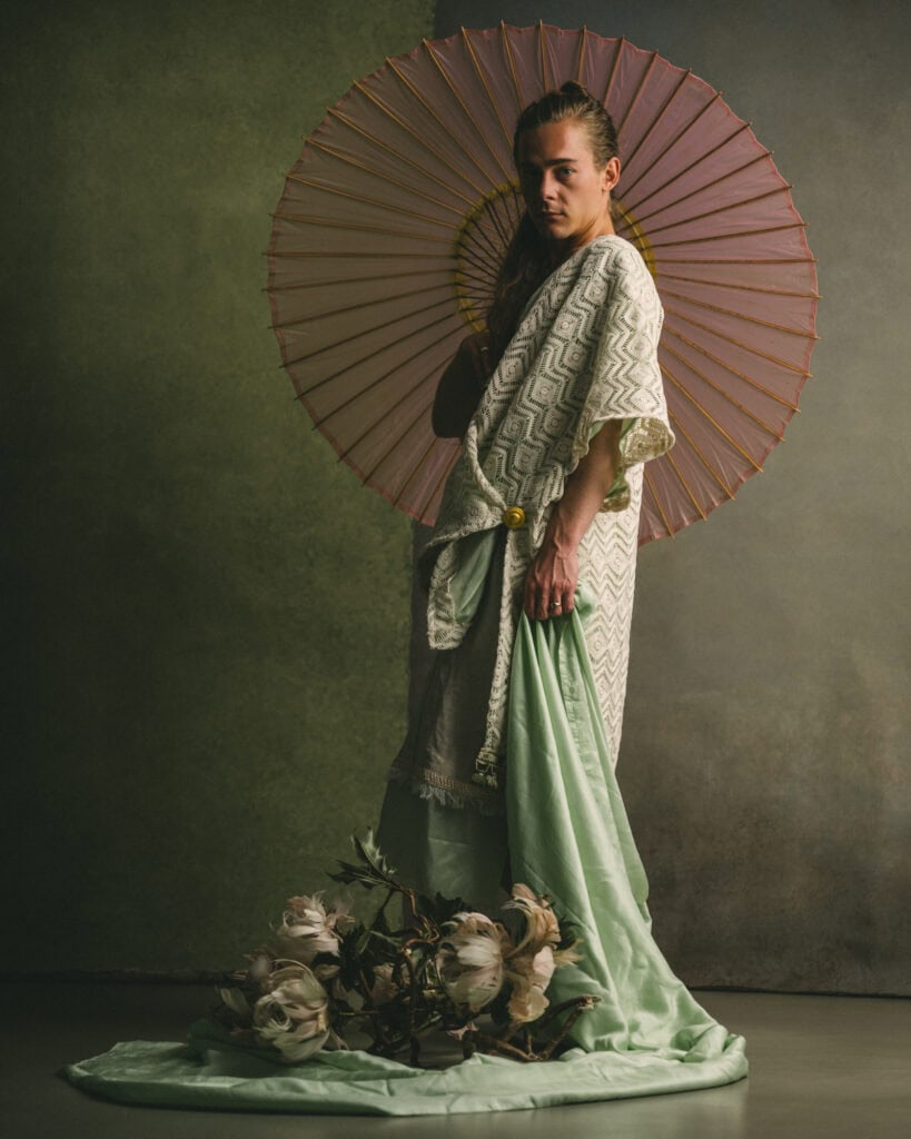 Shooting création de styliste