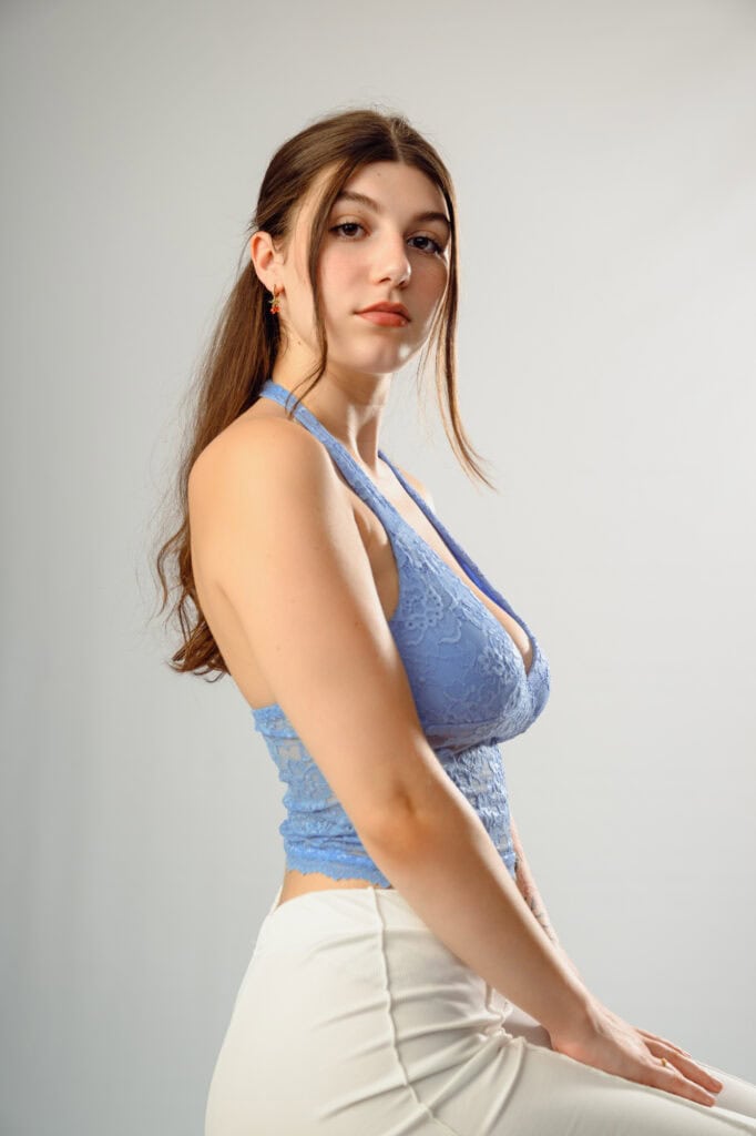 Shooting portrait beauty