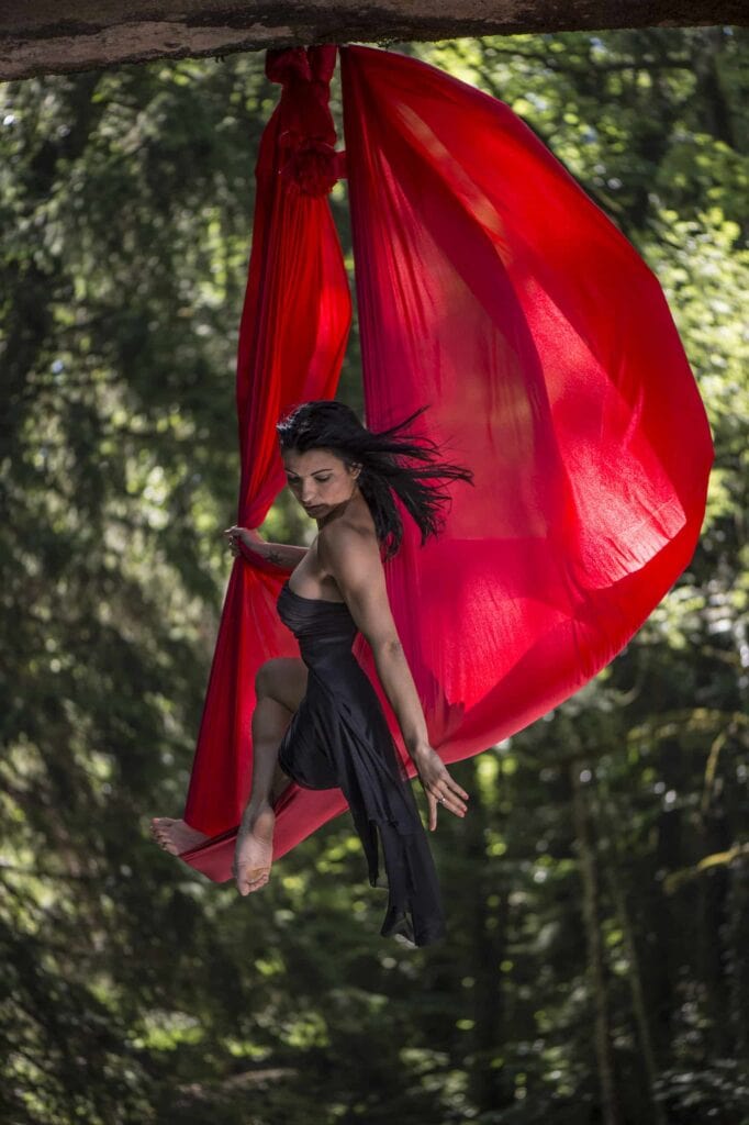 Shooting souplesse en foret