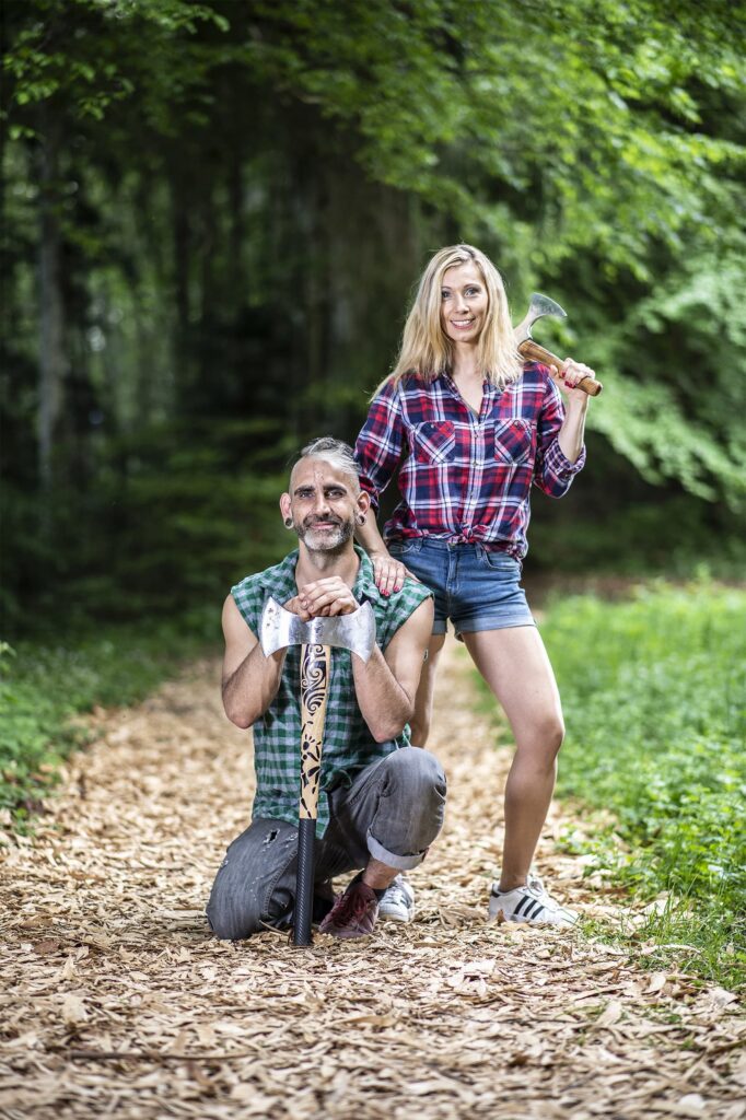 Shooting éditorial de sportifs