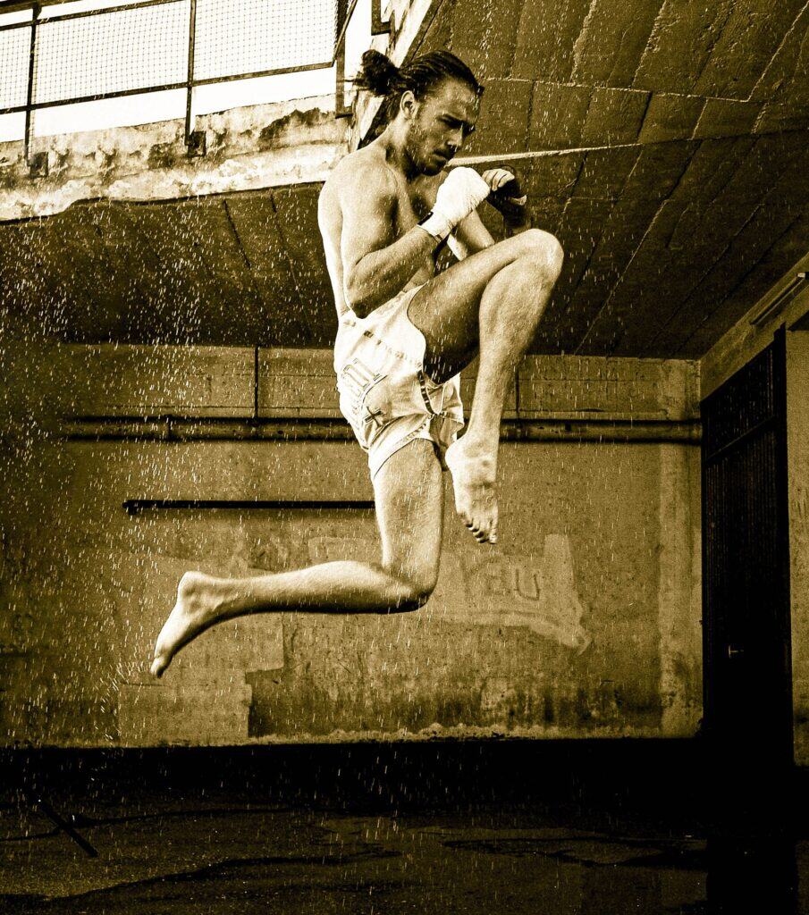 Shooting portrait de sportif