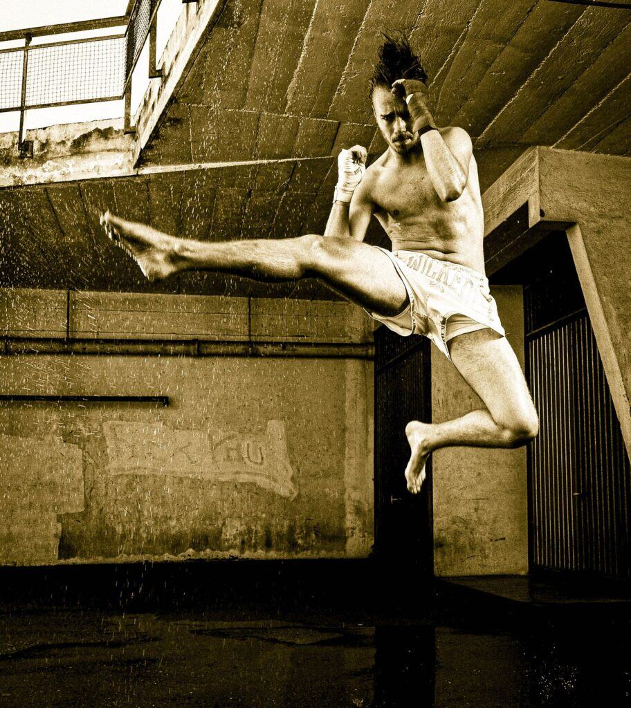 Shooting portrait de sportif