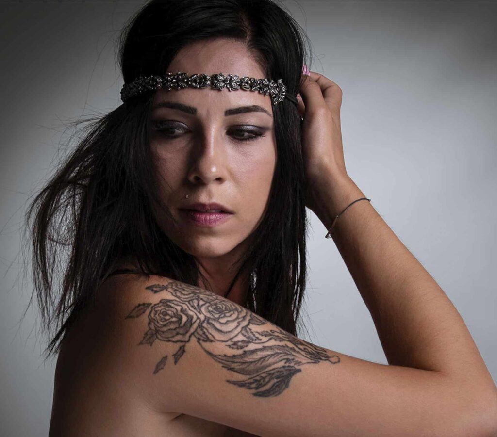 Shooting portrait beauty