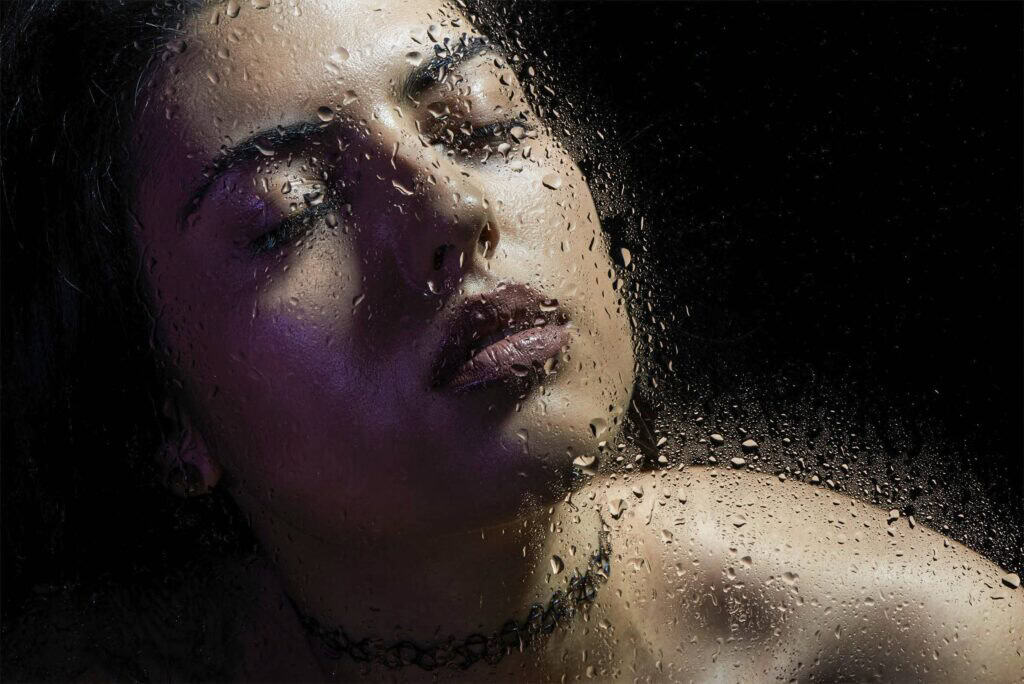 Shooting portrait beauty