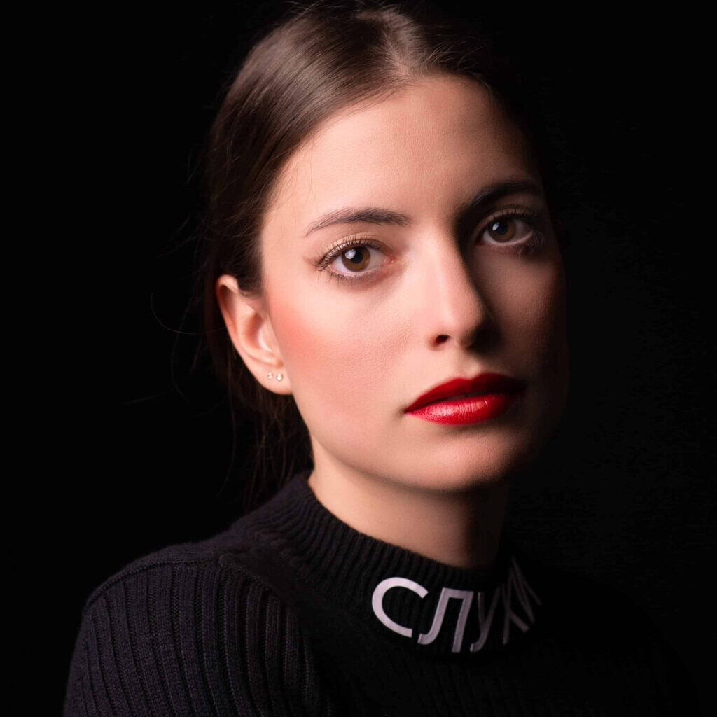 Shooting portrait beauty