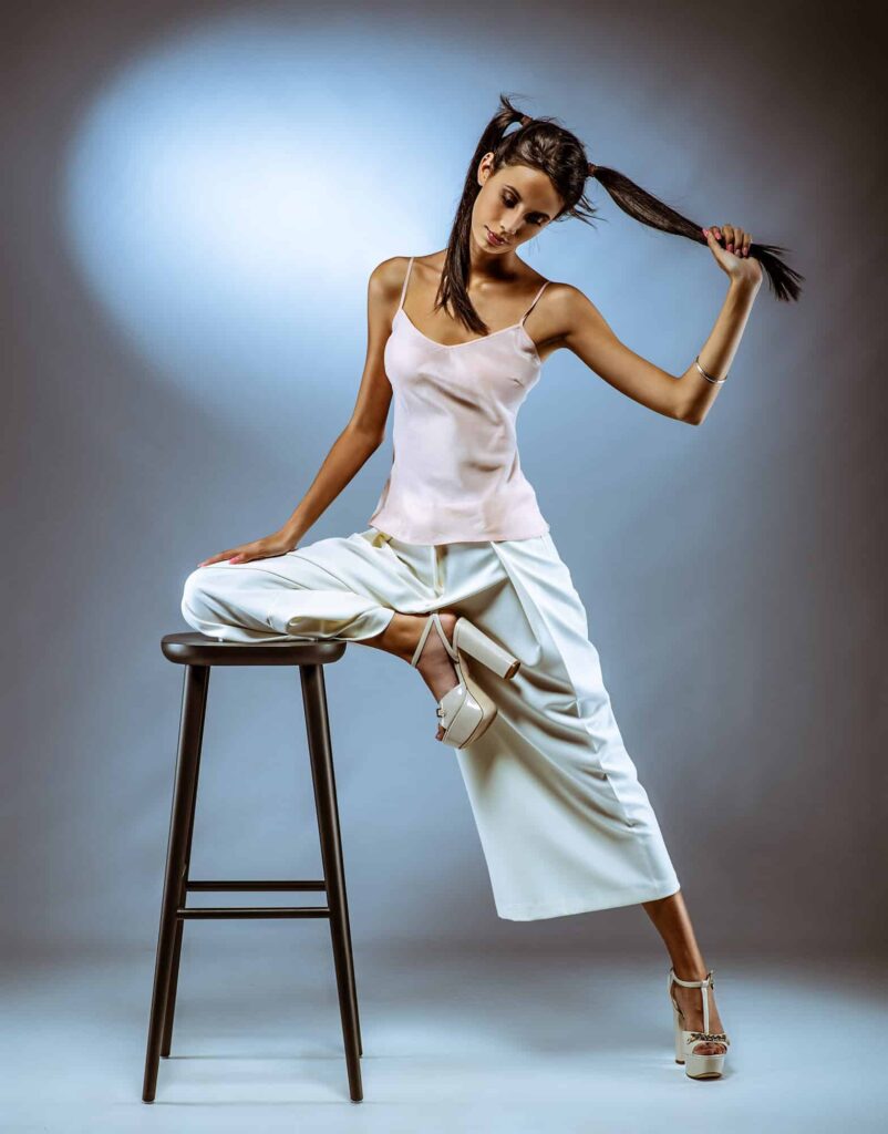 Shooting création de styliste