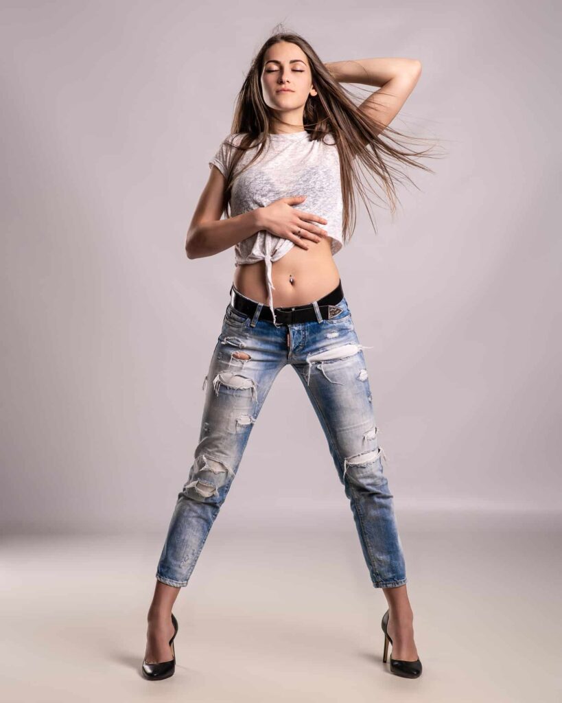 Shooting Book model femme