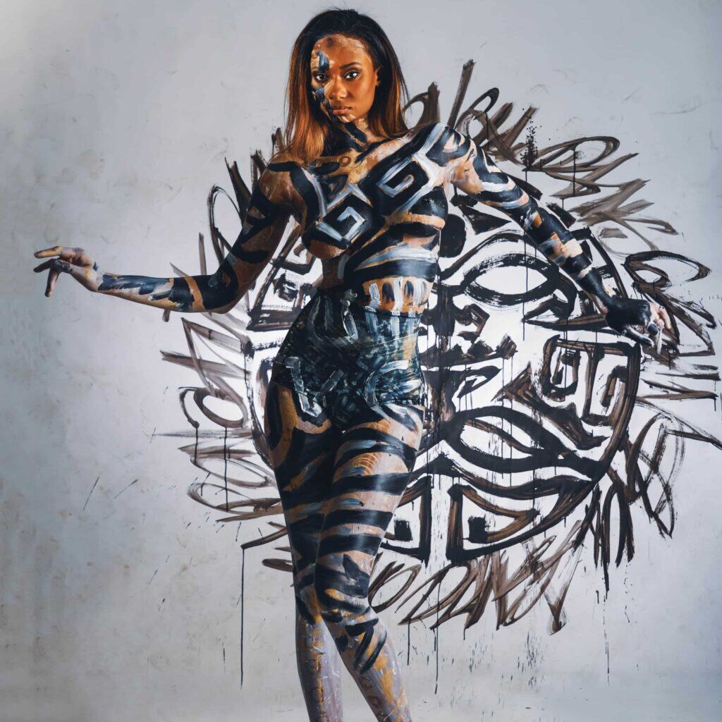 shooting bodypainting