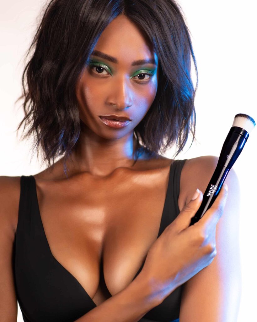 Shooting commercial cosmetics