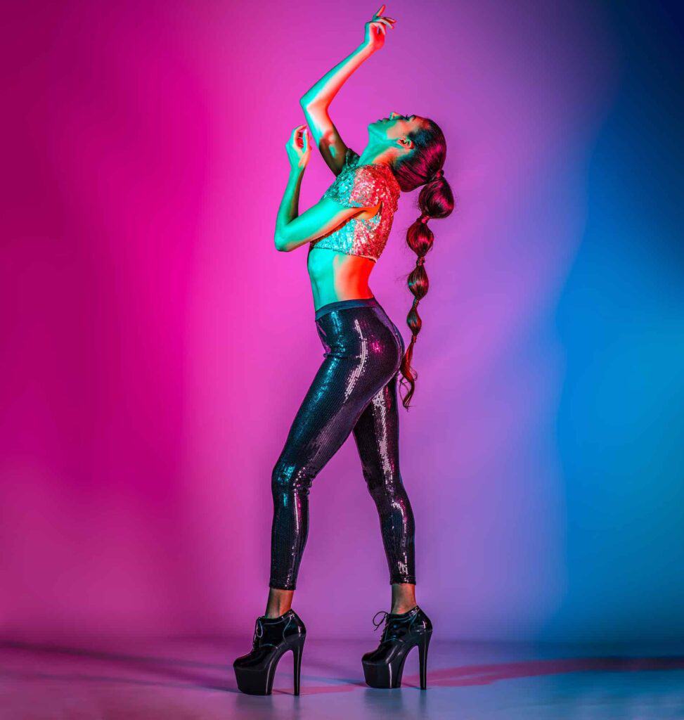 Shooting Book model femme