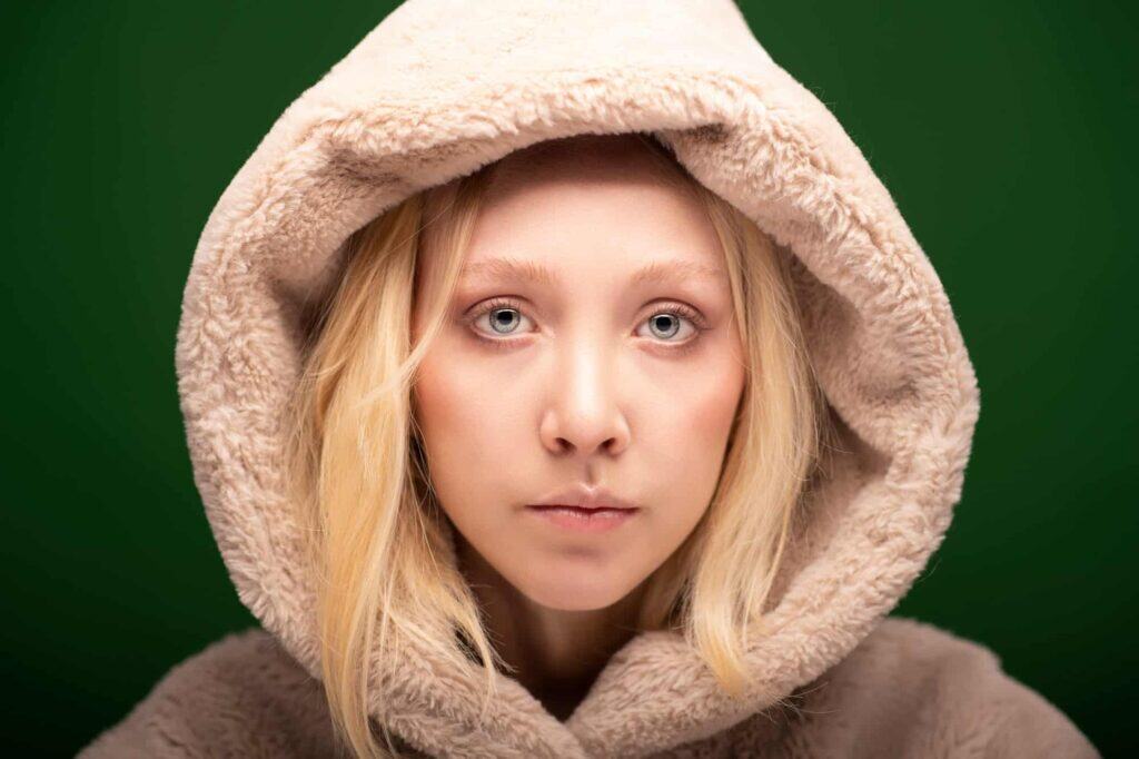 Shooting portrait beauty