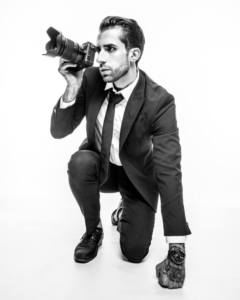 Shooting Book model homme