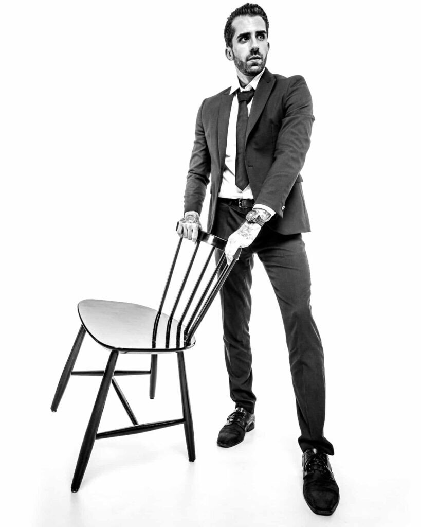 Shooting Book model homme