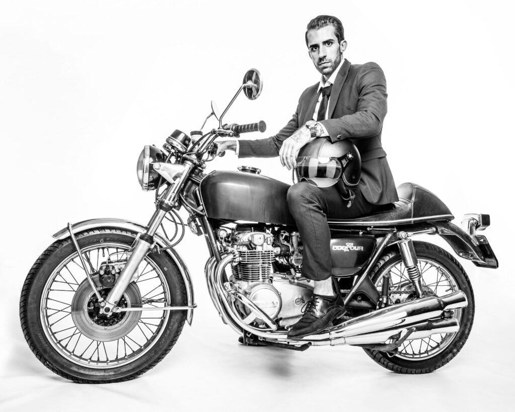 Shooting Book model homme